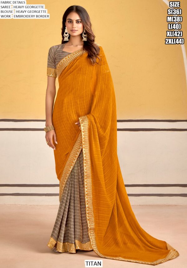 Presenting New Heavy Georgette Printed Saree Collection For Elegant Parties
