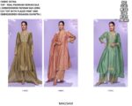 Wedding Or Party Wear Roman Silk Designer Long Cut Readymade Salwar Suits