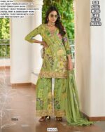 Beautiful Designer Heavy Chinon Party And Festive Wear Premium Salwar Suit Collection