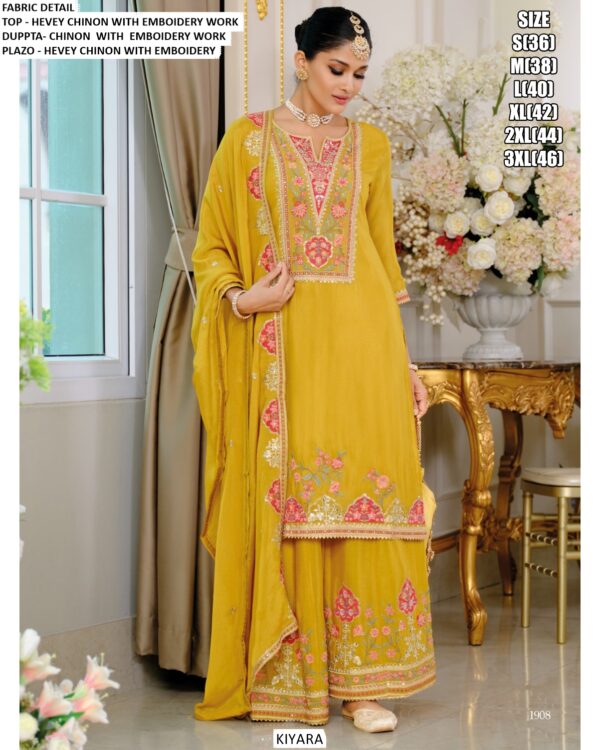 New Designed Heavy Chinon Indian-Pakistani Salwar Kameez Suits Latest Collection