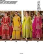 Heavy Chinon Embroidery Wedding Wear Designer Readymade Salwar Suit Collection