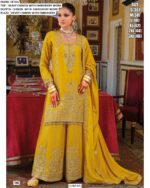 Heavy Chinon Embroidery Wedding Wear Designer Readymade Salwar Suit Collection