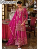 Heavy Chinon Embroidery Wedding Wear Designer Readymade Salwar Suit Collection