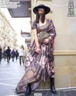 Presenting This New Poly Gaji Digital Printed Party Wear Saree Collection 2025