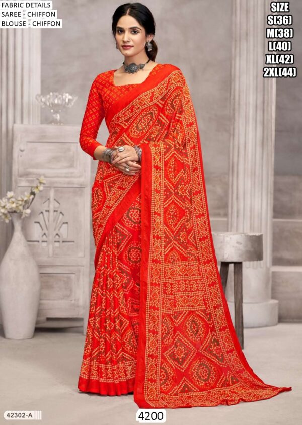 Explore A Versatile Collection Of Light And Graceful Chiffon Sarees Perfect For Any Event. Shop Now!