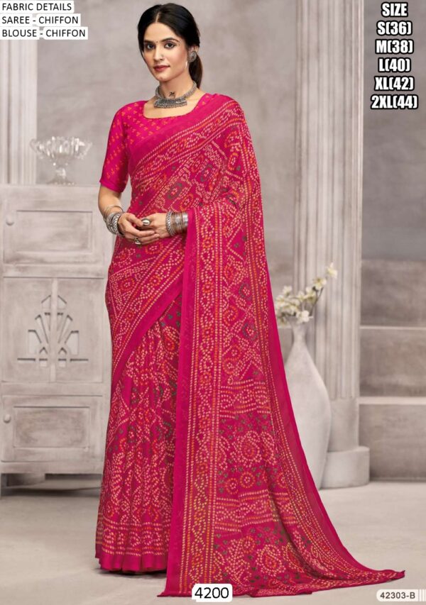 Explore A Versatile Collection Of Light And Graceful Chiffon Sarees Perfect For Any Event. Shop Now!