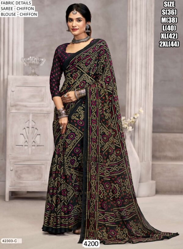 Explore A Versatile Collection Of Light And Graceful Chiffon Sarees Perfect For Any Event. Shop Now!