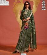 Pure Viscose Handloom Weaving Silk Festive And Casual Wear Good Looking Sarees