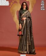 Pure Viscose Handloom Weaving Silk Festive And Casual Wear Good Looking Sarees