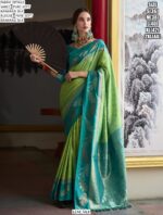 Leaf Silk Catalogue Pure Soft Banarasi Silk Fancy Designer Saree Collection