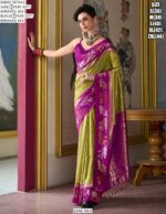 Leaf Silk Catalogue Pure Soft Banarasi Silk Fancy Designer Saree Collection