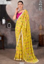 Shop For Beautiful Printed Soft Georgette Sarees That Fits Every Occasions