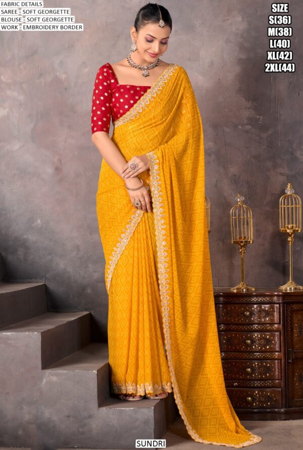 Shop For Beautiful Printed Soft Georgette Sarees That Fits Every Occasions