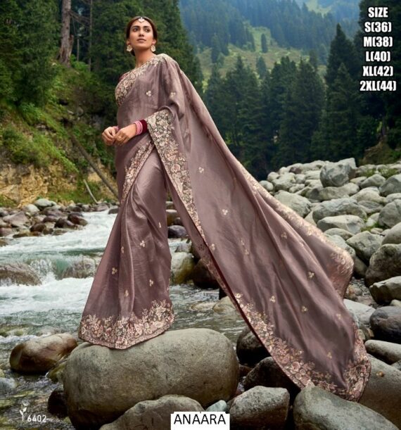 New Collection Of Designer Wedding Wear Beautiful Work Exclusive Sarees