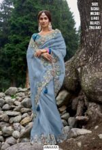 New Collection Of Designer Wedding Wear Beautiful Work Exclusive Sarees