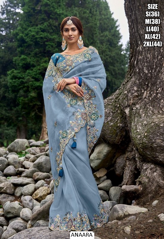 New Collection Of Designer Wedding Wear Beautiful Work Exclusive Sarees