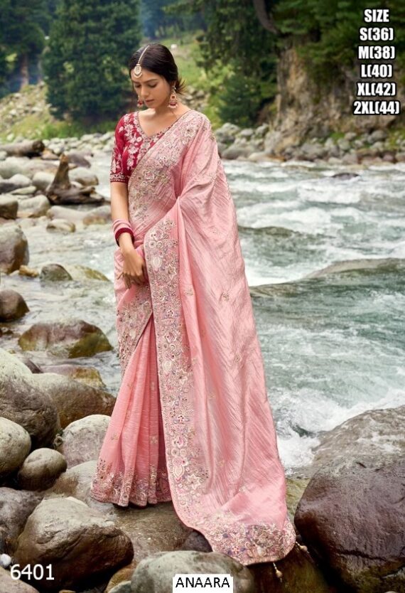 New Collection Of Designer Wedding Wear Beautiful Work Exclusive Sarees