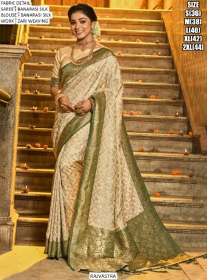 Shop Online, Beautiful And Splendid Designer Banarasi Silk Weaving Sarees