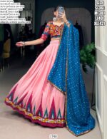 Twirling Through In Navratri Nights With Unique And Stylish Dola Silk Lehenga Choli