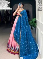 Twirling Through In Navratri Nights With Unique And Stylish Dola Silk Lehenga Choli