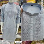 Functions Wear Men's Premium Silk Kurta Pajama With Beautiful Embroidery Work