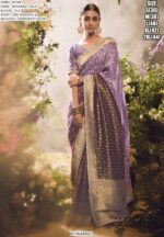 Be The Epitome Of Grace And Sophistication With This Heavy Zari Weaving Banarasi Sarees