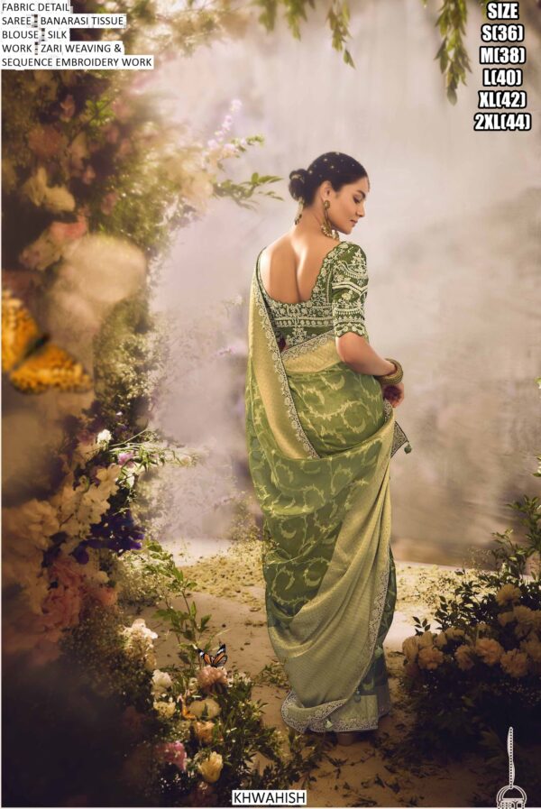 Be The Epitome Of Grace And Sophistication With This Heavy Zari Weaving Banarasi Sarees