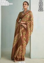 Festive Wear Digital Printed Rich Pallu Handloom Weaving Saree With Blouse