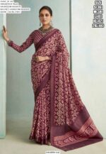 Festive Wear Digital Printed Rich Pallu Handloom Weaving Saree With Blouse