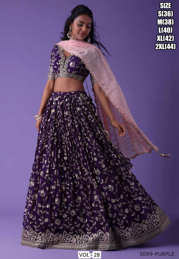 Different Varieties Of Beautiful And Heavy Designer Wedding Wear Lehenga Choli
