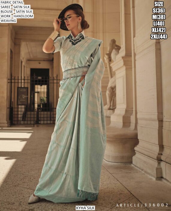 Buy Now! Party Wear Satin Silk With Self Handloom Weaving Saree Collection 2025