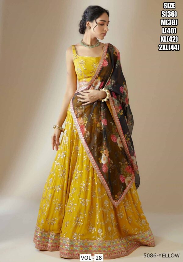 Different Varieties Of Beautiful And Heavy Designer Wedding Wear Lehenga Choli
