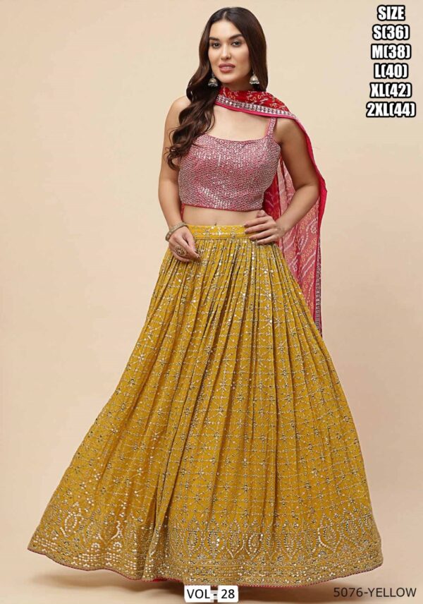 Different Varieties Of Beautiful And Heavy Designer Wedding Wear Lehenga Choli