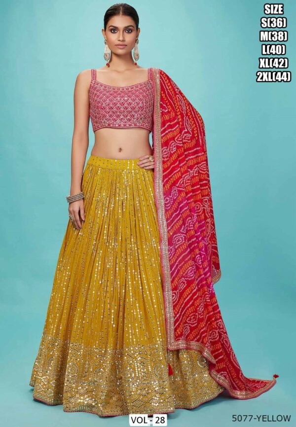 Different Varieties Of Beautiful And Heavy Designer Wedding Wear Lehenga Choli