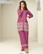 Premium Readymade Chinon Silk Party Wear Co-ord Sets In Beautiful Two Colours!