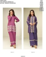 Premium Readymade Chinon Silk Party Wear Co-ord Sets In Beautiful Two Colours!
