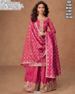 Presents This Latest Partywear Premium Simar Silk Ready To Wear Salwar Kameez