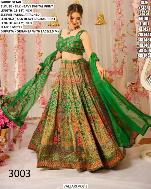 Vallari Vol 3 Series 3001 To 3005 Hit Designer Readymade Big Size Festivewear Chaniya Choli