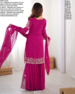 Make An Ultimate Classic Beauty With This Designer Faux Georgette Salwar Suits