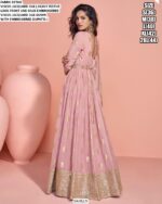 Buy Now Saheen Catalogue Viscose Jacquard Silk Designer Long Wedding Special Gowns