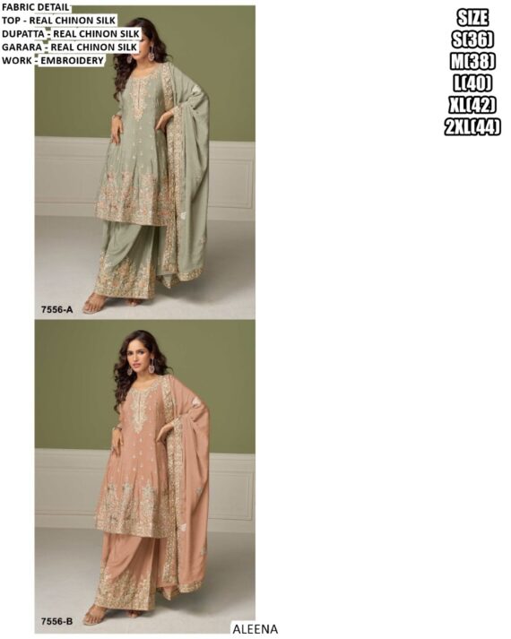 We Are Presenting Sets Of Two Readymade Peplum Style Gharara Dresses