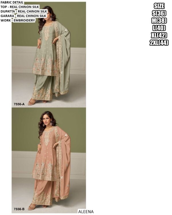 We Are Presenting Sets Of Two Readymade Peplum Style Gharara Dresses