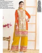 Premium And Finest Chinon Attractive Designer Celebration Wear Salwar Kameez Suits
