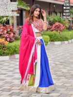 Give Yourself Quintessential Look In Navratri By Wearing This Gamthi Work Lehenga Choli