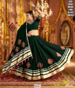 Glow This Navratri In A Multicolour Thread Embroidered Viscose Rayon Lehenga Set