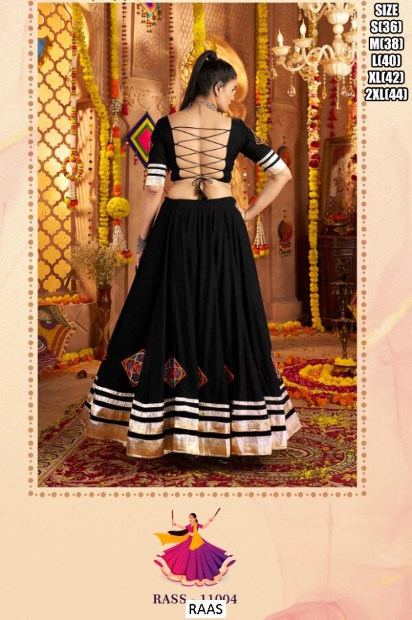 Glow This Navratri In A Multicolour Thread Embroidered Viscose Rayon Lehenga Set