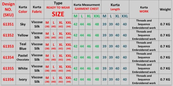 Men's Embroidered Ready To Wear Viscose Silk Functions And Party Wear Only Kurtas