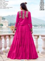 For Nine Nights, We Presenting Pure Rayon Ruffle Style Navratri Lehenga Choli
