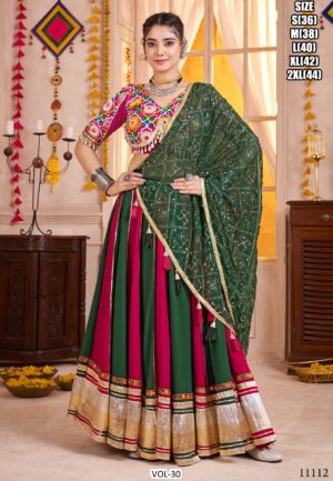Buy Navratri Wear Indian Designer Viscose Cotton Ghagra Choli Collection 2025