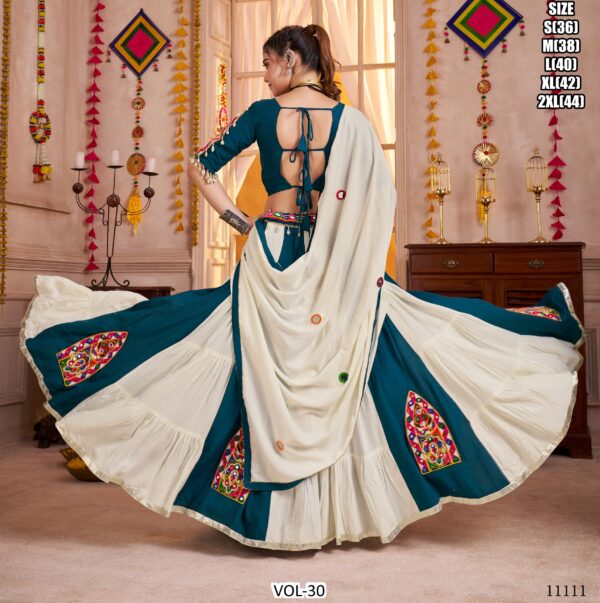 Buy Navratri Wear Indian Designer Viscose Cotton Ghagra Choli Collection 2025